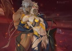 khaslana (honkai: star rail) from honkai: star rail by leilielmeimiel