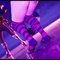 1girls 3d 3d_animation animated animation dark_fantasy dealer_(hero's_journey) female female_focus goth goth_girl gothic hgame numericgazer rape reverse_rape tagme under_the_witch video witch