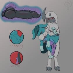 absol anal anal_knotting anal_sex animal_genitalia animal_penis anthro anus ass balls blue_body blush canine_genitalia canine_penis claws digital_media_(artwork) duo eeveelution engello_fox; erection feet female flareon fur generation_1_pokemon generation_3_pokemon genitals hair hell_phoenix hi_res hybrid internal internal_anal intersex intersex/male kaonari kaonari_(character) knot knotting male male/male male_penetrated male_penetrating male_penetrating_male nintendo nude penetration penile penile_penetration penile_spines penis pokemon pokemon_(species) red_eyes sex simple_background smile spiked_penis spikes spikes_(anatomy) tail text translucent translucent_body white_body white_fur x-ray_view