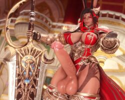 viera from ffxiv by unknown artist