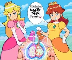 princess daisy from mario (series) by analord
