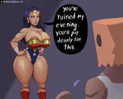 diana prince from dc by rakunart