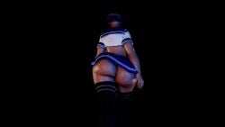 3d animated bouncing_ass dark-skinned_female huge_ass menat_(street_fighter) skirt superdougie tagme thick_thighs video walk_cycle