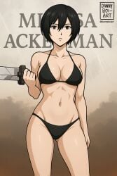 attack_on_titan mikasa_ackerman shingeki_no_kyojin tagme
