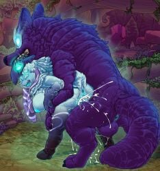 2025 animal_genitalia animal_penis anthro anthro_on_feral anthro_penetrated anus ass balls bent_over big_breasts biped black_body black_fur blue_body blue_breasts blue_eyes blue_fur blue_nipples blue_penis blue_tail blue_tongue bodily_fluids bovid breasts canid canine canine_genitalia canine_penis canis caprine claws closed_eyes cum cum_drip cum_in_pussy cum_inside cum_on_ground cum_splatter cumshot detailed_background digital_media_(artwork) dripping duo ejaculation erection female female_penetrated feral feral_penetrating feral_penetrating_anthro finger_claws forest from_behind_position fur genital_fluids genitals glowing glowing_eyes glowing_nipples hooves interspecies kindred_(lol) kitsune_youkai knot knotted_penis lamb_(lol) larger_male league_of_legends male male/female male_penetrating male_penetrating_female mammal mask mask_on_head mounting nature nipples nude nude_anthro nude_female open_mouth orgasm orgasm_face outside outside_sex penetration penile penile_penetration penis penis_in_pussy plant purple_body purple_ears purple_fur purple_tail pussy quadruped rear_view riot_games rock saliva saliva_drip saliva_on_tongue sex sheep size_difference small_tail smaller_female snout tail teeth tencent toe_claws tongue tree vaginal_penetration vaginal_penetration wolf wolf_(lol) zoophilia