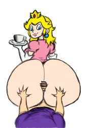 princess peach from mario (series) by arcanesnakeish