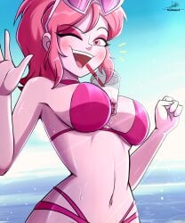 miss heed (villainous) from villainous by the-butch-x
