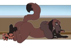 ruby (lady and the tramp) from disney by psy101
