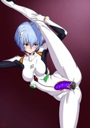 rei ayanami from neon genesis evangelion by faker