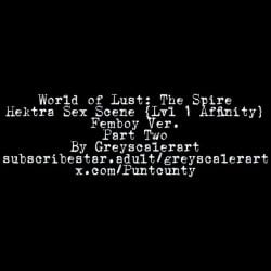 ai_assisted ai_generated ai_voice_acted before_rape before_sex blue_skin dark_elf dark_elf_female elf_female femboy greyscaler narration pherokinesis pheromone_breathing pheromones scentplay slideshow sound storyboard tagme video world_of_lust:_the_spire