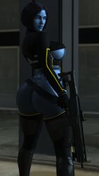 cortana from halo (series) by skittym