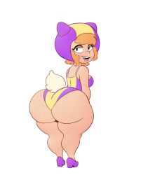 ass ass_focus bea_(brawl_stars) brawl_stars bubble_ass bubble_butt bunny_girl bunnysuit round_ass round_butt shortstack thick_ass thick_thighs