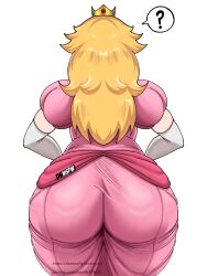 princess peach from mario (series) by danhnsfw