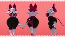 3d 3d_model anthro anthro_female anthro_only boobs_out breasts breasts_out cryptiacurves deltarune deltarune_chapter_2 female female_anthro female_focus female_only glowing_genitalia glowing_nipples heart_symbol model_pose model_sheet nipples nipples_out nipples_outside nipples_visible no_bra no_panties nude nude_female red_fur red_nipples reference_image reference_sheet short_stack shortstack solo solo_anthro solo_female solo_focus tasque_manager_(cryptiacurves) tasque_manager_(deltarune) tits_out turnaround vr vr_media vrc vrchat vrchat_avatar vrchat_media vrchat_model