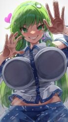 kochiya sanae from touhou by yosshy