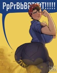 rosie the riveter fan art
