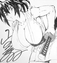 manyuu chifusa from manyuu hikenchou by konchiki