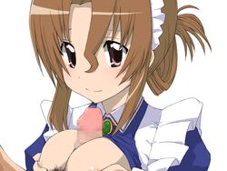 censored female hayate_no_gotoku! male maria_(hayate_no_gotoku!) paizuri straight tagme