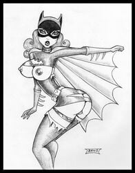 barbara_gordon batgirl batman_(series) dc female female_only human monochrome solo tagme zeus(artist)