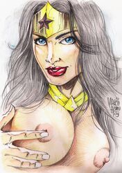 2009 dc dc_comics marcio_abreu tagme topless wonder_woman wonder_woman_(series)