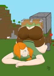 alex (minecraft) from minecraft by lord blackshade 87