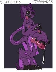 animate_inanimate animated anthro balls big_penis black_eyes bodily_fluids button_nipples catnap_(poppy_playtime) claws critters_(poppy_playtime) cum domestic_cat felid feline felis genital_fluids genitals humanoid_genitalia humanoid_penis living_plushie looking_at_viewer loop male male_only mammal mob_entertainment nipples no_humans pawpads penis plushie poppy_playtime purple_body smiling_critters solo solo_male standing stitch_(sewing) theenyface