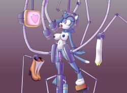 1girls 2d against_will anthro anthro_female attitude_adjustment blank_eyes blank_stare blue_hair brainwashing breast_expansion cat_ears cat_girl cat_tail clothed/nude clothed_exposure comic_page confused corruption digital_media_(artwork) dildo dildo_in_pussy dildo_insertion female female_anthro female_only femsub fourssss furry getting_fucked giving_in_to_pleasure heart heart_symbol helmet hypnosis hypnotic_screen machine machinery mechanical_arm naked nude nude_female oc one_eye_covered original original_character personality_change piercing purple_eyes restrained rime_the_cat sex_machine sex_toy short_hair solo sonic_(series) sonic_the_hedgehog_(series) tech_control tv_screen unwilling vaginal_penetration yellow_shoes
