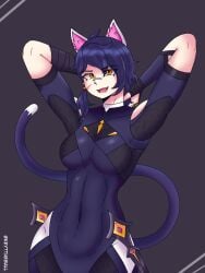 1female 1females 1girls 2024 2024s abs alternate_version alternate_version_available armpits arms_up athletic athletic_body athletic_female background black_hair black_hair_female cat_ear cat_ears cat_girl cat_tail catgirl clothed clothed_female clothing epic_games erisa_(fortnite) female female_focus female_only female_solo fortnite fortnite:_battle_royale hand_behind_head hand_behind_neck keyttheball large_boob large_boobs large_breast large_breasts large_tits looking_at_viewer open_mouth presenting presenting_body sfw simple_background solo solo_female solo_focus standing staring_at_viewer watermark yellow_eyes yellow_eyes_female