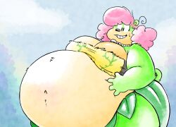 bbw big_breasts breasts cleavage female furry overweight plushclover tagme thick_thighs wide_hips