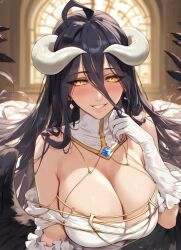 albedo (overlord) from overlord (maruyama) by kawaiilux