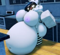 1girls 3d ass_inflation big_ass big_breasts big_butt breast_inflation butt_inflation furry grabbing_own_breast hose_in_butt hose_inflation inflation moth protogen tagme thickthighs thighhighs water_inflation