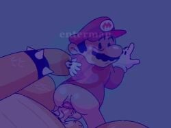 anal anal_sex animated anthro ass balls ballsack blush bowser cock_ring enterman gay human human_on_anthro human_penetrated humanoid_genitalia humanoid_penis looking_back male male_only mario mario_(series) nintendo penis spiked_bracelet spiked_penis tagme video