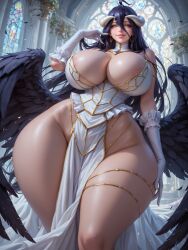 albedo (overlord) from overlord (maruyama) by reverieartwork