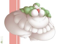 ass breasts chubby fat fat_ass female gardevoir gravityinbound green_hair hips large_ass obese pokemon pokemon_(species) short_skirt skirt_lift thick_thighs thighs white_skin wide_hips