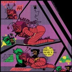 3boys cliveisawesome223 comic comic_page deltarune deltarune_chapter_2 deltarune_chapter_3 digital_art digital_drawing_(artwork) digital_media digital_media_(artwork) embarassed embarassed_male gay leash leash_and_collar male oc oc_x_canon original_character peeing petplay pissing_on_floor praise puppyplay robot robot_boy self_insert self_ship self_upload selfship selfshipping spamton_g_spamton submissive_male tenna_(deltarune) urine yumeship yumeshipping