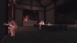 2boy 2girl 3d_animation animated au'ra captured cat_ears cat_tail catgirl female final_fantasy_xiv gpose_(ffxiv) lina_mewrilah male mikoto_jinba miqo'te multiple_angles multiple_boys multiple_girls no_sound rape restrained small_breasts tagme vaginal_penetration vaginal_sex video