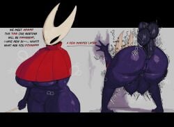 1girls 2_horns @noctam_ alternate_body_type alternate_breast_size arthropod artist_name big_ass big_breasts big_butt black_body black_skin breasts bubble_ass bubble_butt bug bug_girl female female_only hollow_knight hollow_knight:_silksong hornet_(hollow_knight) large_ass large_breasts large_butt noctam notnoctam silksong team_cherry