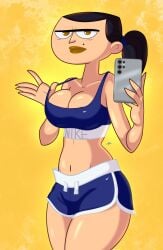 eva (tdi) from total drama island by jumpdriiver