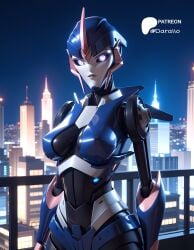 1girls ai_generated android android_girl arcee arcee_(prime) breasts daraiio female focus medium_breasts robot robot_girl robot_humanoid solo transformers transformers_prime