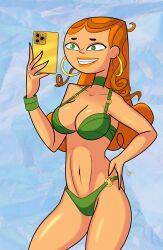 izzy (tdi) from total drama island by jumpdriiver