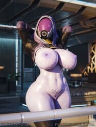 1girls 3d alien alien_girl alien_humanoid areolae big_breasts bioware blender breasts casual_exposure casual_nudity female female_focus female_only hands hands_behind_head helmet helmet_with_visor hood huge_breasts large_breasts large_thighs mask masked masked_female mass_effect mass_effect_2 mass_effect_3 mostly_nude naked naked_female nbtqa nipples nude nude_female outdoors partially_clothed public public_nudity purple_body purple_skin purple_skinned_female pussy quarian solo solo_female sunny tali'zorah_nar_rayya vagina wide_hips wide_thighs