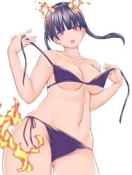 1girls :o alternate_version_at_source alternate_version_available bare_arms bare_belly bare_chest bare_hands bare_hips bare_legs bare_midriff bare_navel bare_shoulders bare_skin bare_thighs belly belly_button big_breasts bikini bikini_bottom bikini_only bikini_top black_bikini black_bikini_bottom black_bikini_top black_hair black_hair_female black_string_bikini black_swimsuit black_swimwear breasts busty busty_female busty_girl busty_teen collarbone curvaceous curvaceous_body curvaceous_female curvaceous_figure curvaceous_hips curvaceous_teen curvy curvy_body curvy_female curvy_figure curvy_hips curvy_teen digital digital_art digital_drawing digital_drawing_(artwork) digital_media digital_media_(artwork) elbows enen_no_shouboutai exposed_arms exposed_belly exposed_chest exposed_hips exposed_legs exposed_midriff exposed_navel exposed_shoulders exposed_skin exposed_thighs female female_focus female_only fingers fire fire_force flames groin head_tilt high_resolution highres hourglass_figure inframammary_fold inguinal_crease inguinal_ligament kotatsu_tamaki large_boobs large_breasts lean_figure linea_alba long_hair looking_at_viewer looking_down looking_down_at_viewer midriff narrow_waist navel open_mouth orange_eyes orange_eyes_female parted_lips pixiv_id_21451697 plump_breasts shoulders side-tie_bikini simple_background slender_body slender_waist slim_waist solo standing stomach string_bikini swimsuit swimwear teen_girl teenage_girl teenage_tits teenager thick_thighs thigh_gap thighs tilted_head tongue twintails twintails_(hairstyle) underboob upper_body upper_teeth white_background wide_hips young_female young_woman