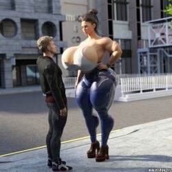 1boy 1boy1girl 1girls 3d ass ass_bigger_than_head big_ass big_breasts big_thighs bigger_female breasts breasts_bigger_than_head bust busty chest curvaceous curvy curvy_figure endlessrain0110 enormous_ass enormous_breasts enormous_thighs female giant_ass giant_breasts giantess gigantic_ass gigantic_breasts gigantic_thighs height_difference hips huge_ass huge_breasts hyper_ass hyper_breasts hyper_thighs large_ass large_breasts larger_female legs light-skinned_female light_skin macro macro_female male male/female massive_ass massive_breasts massive_thighs mature mature_female mini_giantess original original_character original_characters shorter_male size_difference slim_waist smaller_male straight tall tall_female tall_girl taller_female taller_girl thick thick_ass thick_hips thick_legs thick_thighs thighs thighs_bigger_than_head voluptuous voluptuous_female waist wide_ass wide_hips wide_thighs