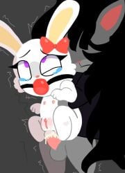 2024 angelabaddiees eluca_(pretty_blood) furry furry_only highres mammal noncon nonconsensual porcupine pretty_blood rabbit rape raped raped_female raped_girl ron_(pretty_blood)