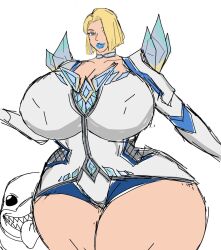 emma frost from marvel by momiji (artist)