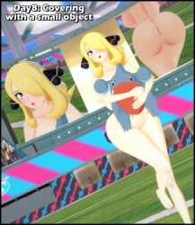 cynthia (pokemon) from game freak by amanwithnoplan