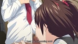 10s 1boy 1girls 2018 animated blush bowtie breasts brother_and_sister brown_hair censored closed_eyes erection fellatio female from_side incest mayu_(nee_shiyo) mosaic_censoring necktie nee_shiyo oral penis pubic_hair queen_bee_(animation_studio) saliva saliva_trail school_uniform shaded_face shirt siblings skirt sound straight sweater_vest tagme takuya_(nee_shiyo) testicles thighhighs video white_shirt