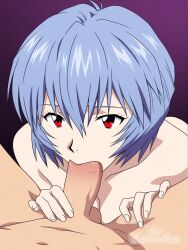 rei ayanami from neon genesis evangelion by komiko