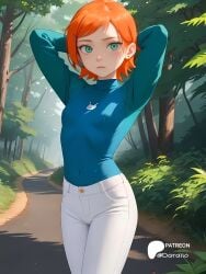 gwen from ben 10 by daraiio