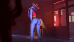 3d animated ass_shake big_ass blue_skin clothing darkstalkers deadpool female gif hsien_ko imminent_sex jiangshi lei-lei lei_lei lumpymushroom marvel marvel_comics marvel_vs._capcom no_panties sfm small_breasts smug source_filmmaker teasing umvc3 wip work_in_progress